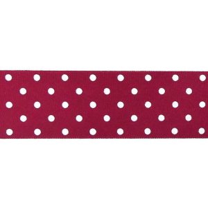 CINTA FAYA TOPOS 10 MM COLOR 551 GRANATE