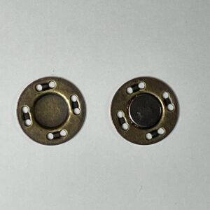 Cierre Magnético Coser Oro Viejo